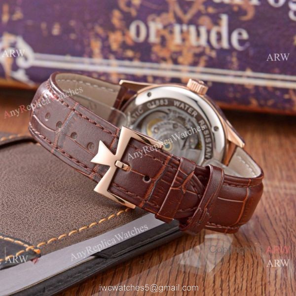 Vacheron Constantin Copy Geneve 2-Tone Rose Gold Watches 8