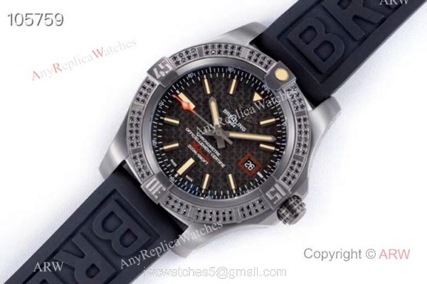Swiss Grade Copy Breitling Avenger blackbird V2 Titanium Watch GB Factory 8