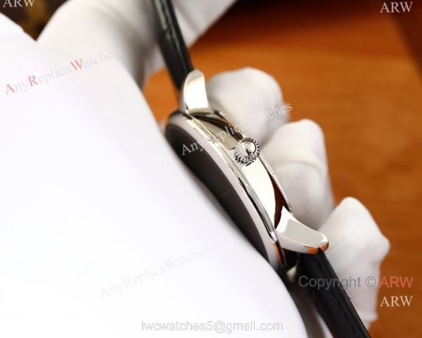 High Quality Breguet Classique Men Watch SS Black Roman Face 8