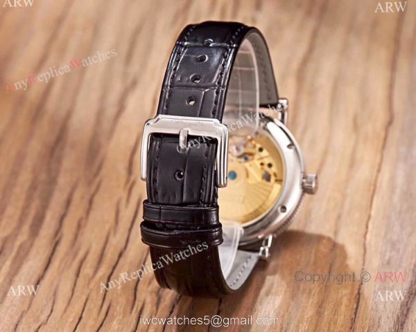 Replica Breguet Tourbillon Automatic 43mm Men Watch Rose Gold 8