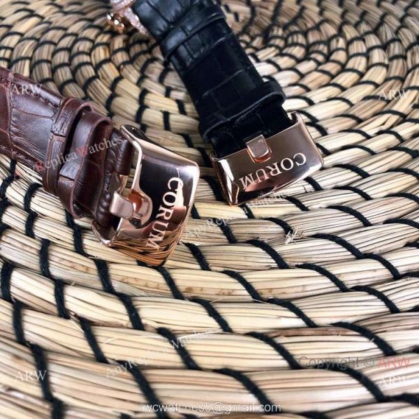 Corum Bubble Rose Gold Chronograph Face Watch for Sale Best Replica Corum Watches 8
