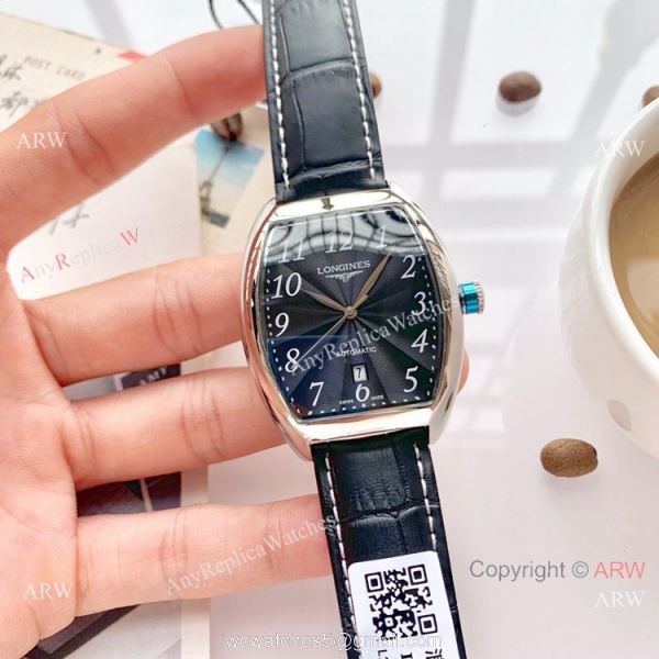 High Quality Longines Quartz Replica Watches Rose Gold Arabic Markers 8