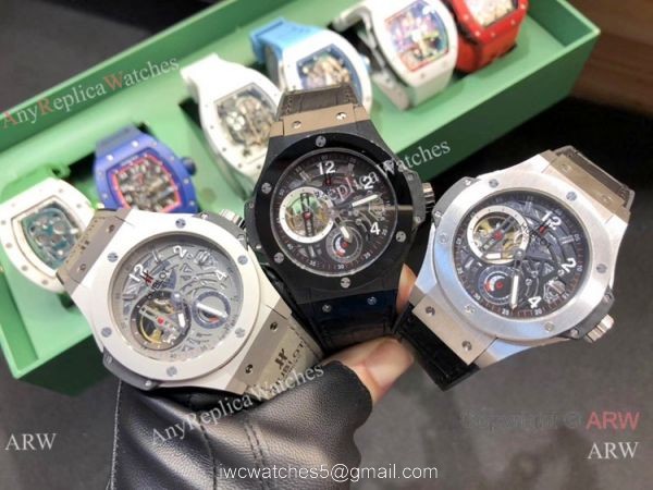Buy Replica Hublot Big Bang Rose Gold Automatic Watches For Sale 8