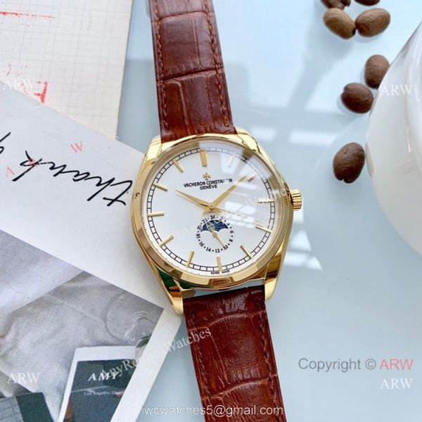 Vacheron Constantin Replika Watch Rose Gold Moonphase 8