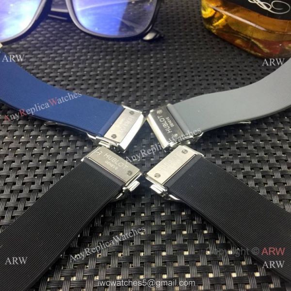 New Replica Hublot Classic Fusion Sand Case Silver Dial Watch 8