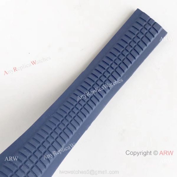 PF Factory V2 Patek Philippe Aquanaut SS Blue Dial Watch Super Clone 8