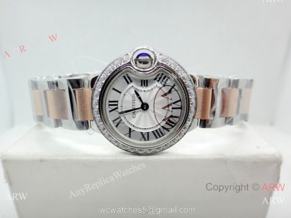 Best Replica Ballon Bleu de Cartier Watch Lady 28mm Quartz 8