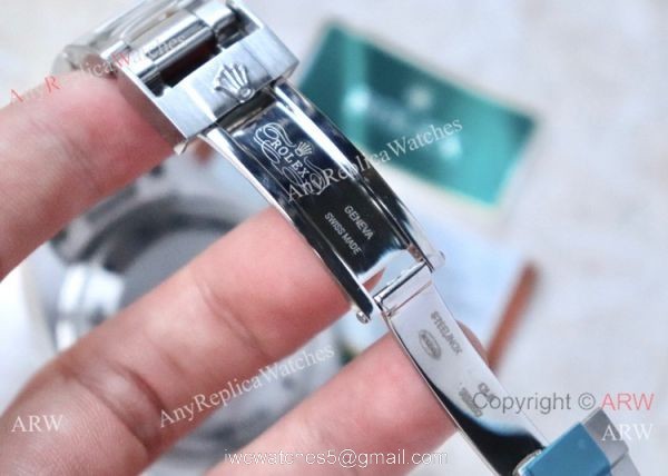 AJ Factory MAX Rolex Deepsea Black Replica Watch Stainless Steel 8