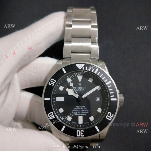 Best Quality Tudor Pelagos Stainless Steel Black Dial Watch 42mm 8