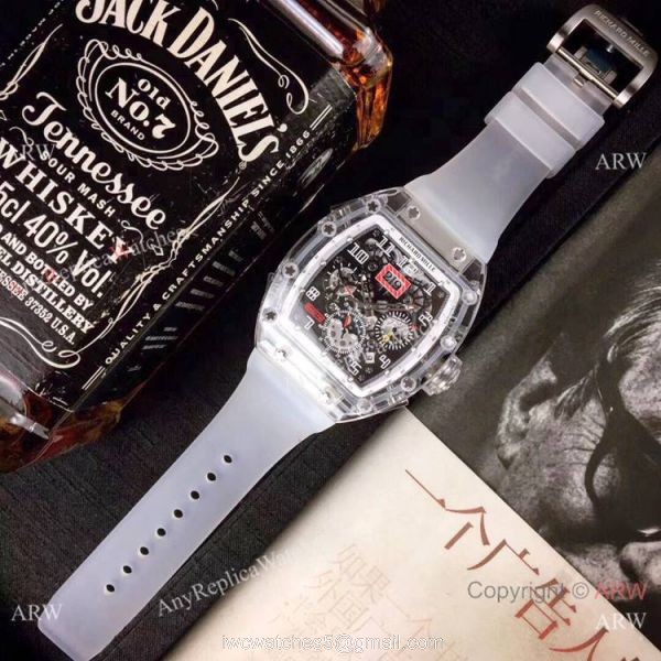 New Richard Mille RM 011-FM Skeleton Transparent Watch Best Replica Watches China Dealer 8