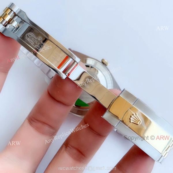 Super Clone Rolex Datejust II Two Tone Jubilee Diamond Face Watch AR Factory Watch 8