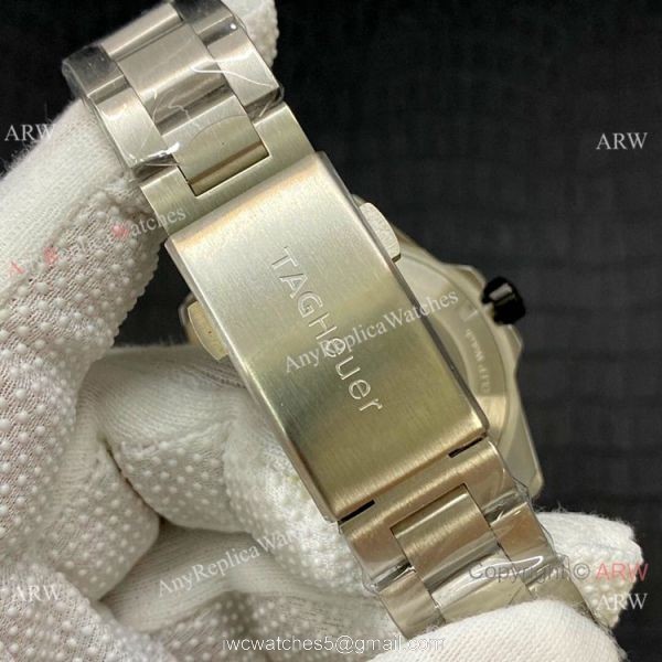 AAA Quality Copy Tag Heuer Aquaracer Calibre 5 White Dial Watches 43mm 8
