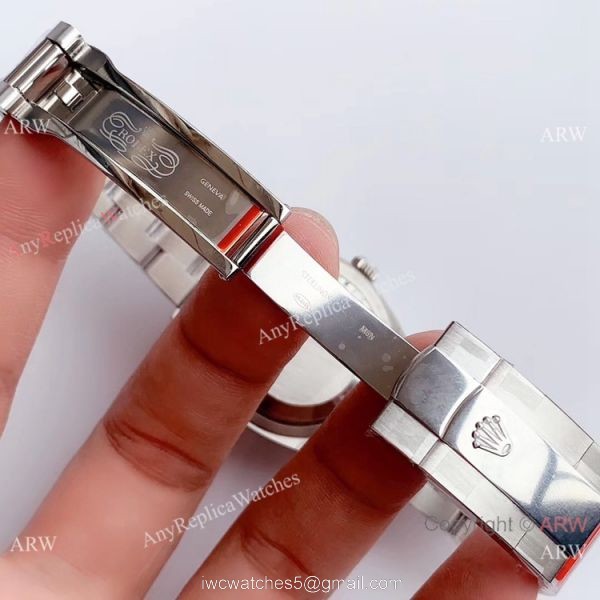 Swiss Grade Rolex Datejust 36mm SS White MOP Dial Watch Rolex EW Factory Swiss 3235 316L 8