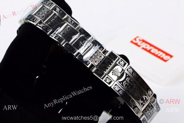 Copy Rolex Daytona Bamford SS White Dial Mens Watch Vintage Style 8