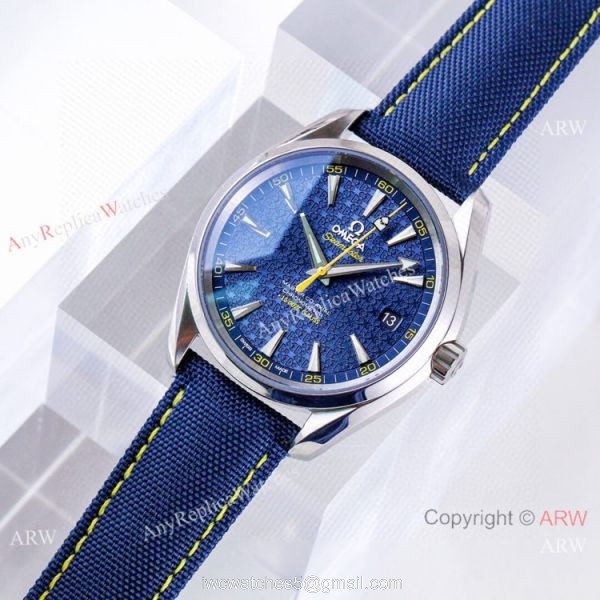 VSF Omega Seamaster 15007 Gauss Blue Dial Watch 8500 Movement 8