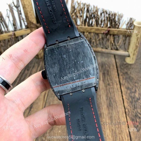 Swiss Quality Replica Franck Muller Vanguard Carbon Krypton Men Watches 8