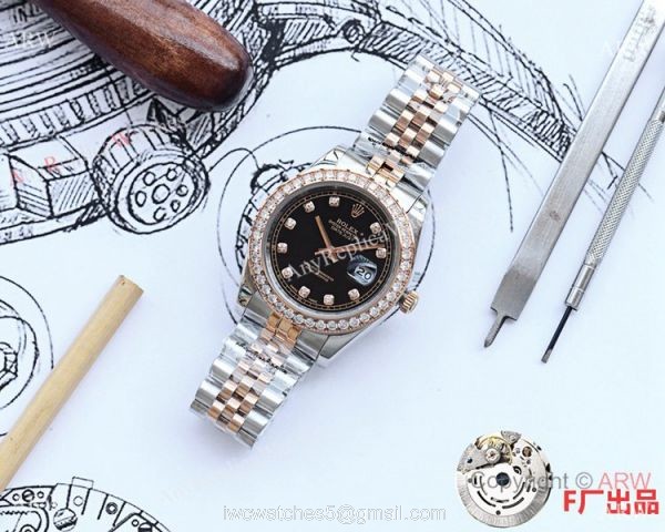 New Upgraded Rolex Oyster Perpetual Datejust II Watches 2-T Rose Gold Case 8