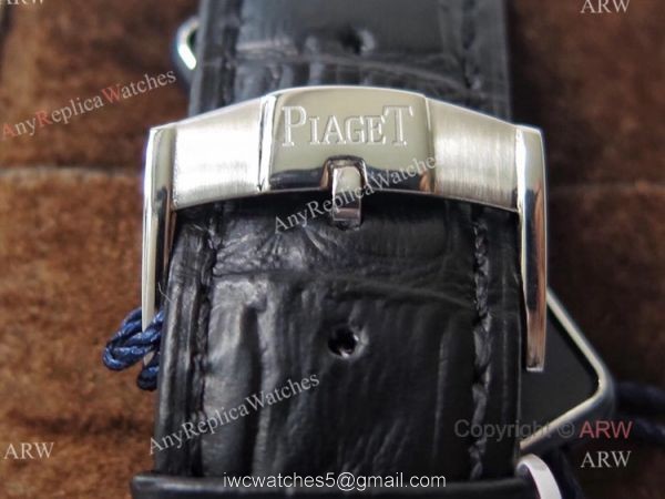 Best Replica Piaget Emperador Silver Dial Stainless Steel Mens Watch 8