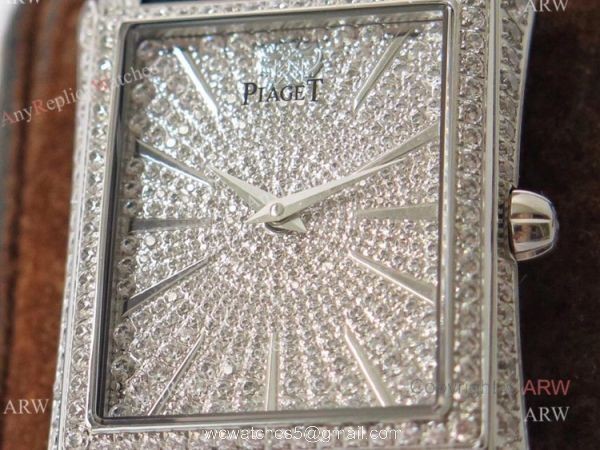 Piaget Emperador Full Diamond Mens Replica Watches 8