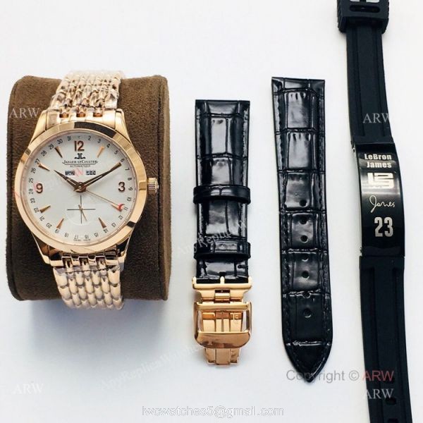 (JLF) New Jaeger-Lecoultre Master Ultra Thin Rose Gold Replica Watch For Men 8