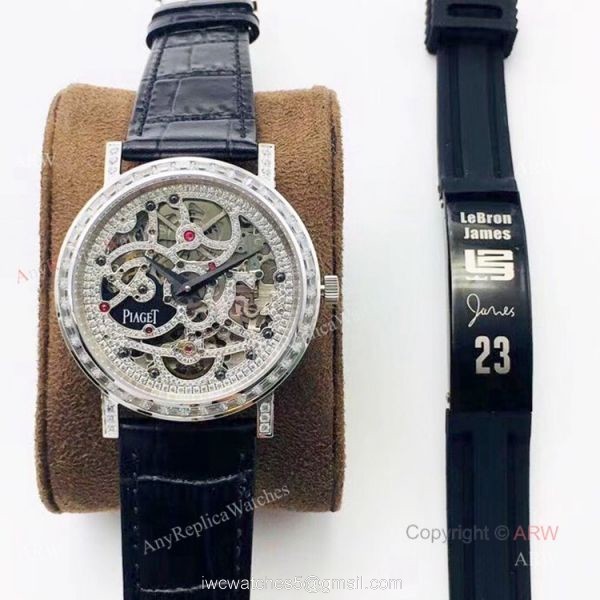 New Piaget Skeleton Diamond Replica Watch Ultra-Thin Piaget Diamond Watch 8