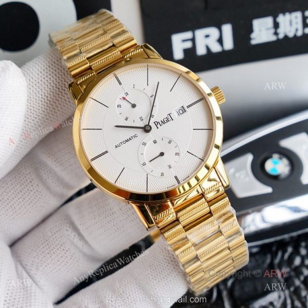 New Piaget Altiplano Diamond Yellow Gold Swiss Knockoff Watch 8