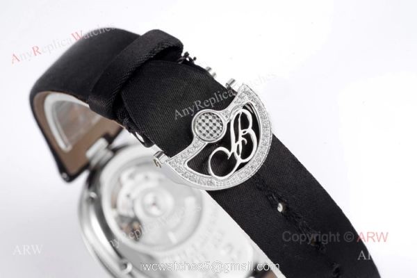 Replica Breguet Reine De Naples Watch White Roman Numberals With Diamond Bezel 8