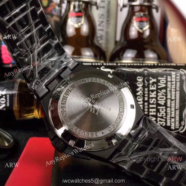 Fake IWC Aquatimer Chronograph Men Watches Stainless Steel White Face 8