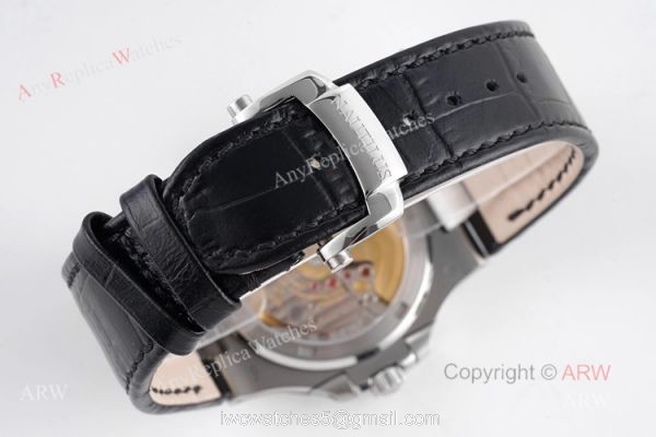 Swiss Replica Patek Philippe Nautilus Dark Blue Dial Stainless Steel Watch For Men 8