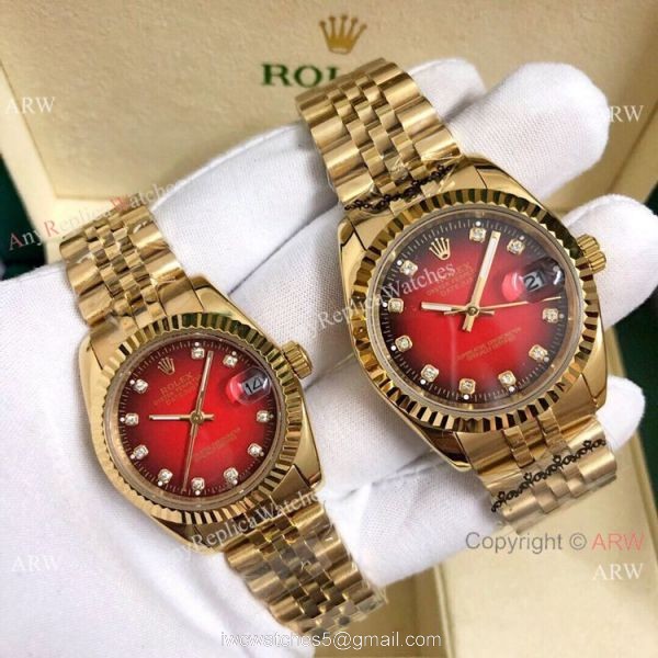 Buy Copy Rolex Datejust Lover Watches Blue Diamond Dial 8