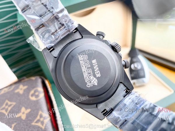 Replica Rolex Daytona Graffiti Dial Men Watches Orange Subdials 8