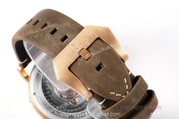 Swiss Grade Replica Zenith Pilot Type 20 Extra Special Watch Bronze Case 8
