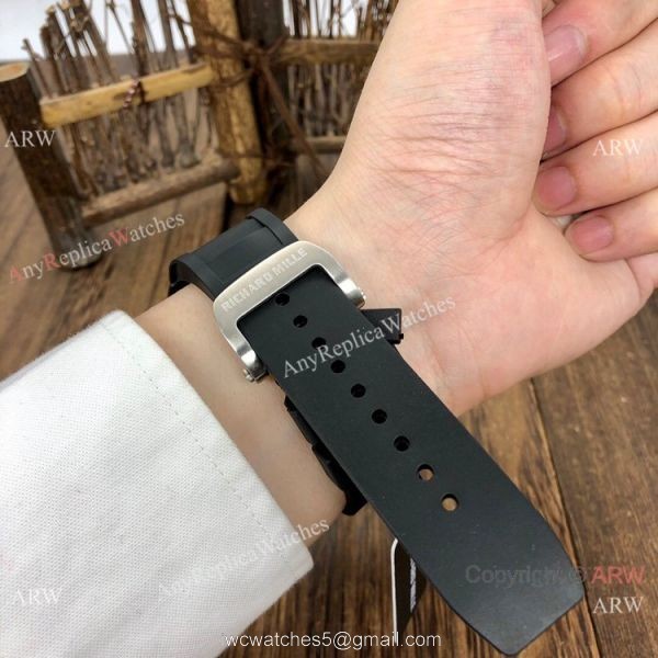 Swiss Quality Copy Richard Mille RM17-01 Black Ceramic Watches 8