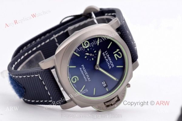 New Panerai PAM 1117 Luminor Marina 44mm Blue Dial Watches VS Factory Best Replica 8