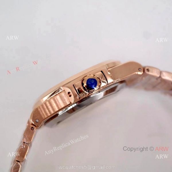 Copy Patek Philippe Skeleton Nautilus Watches Rose Gold 8