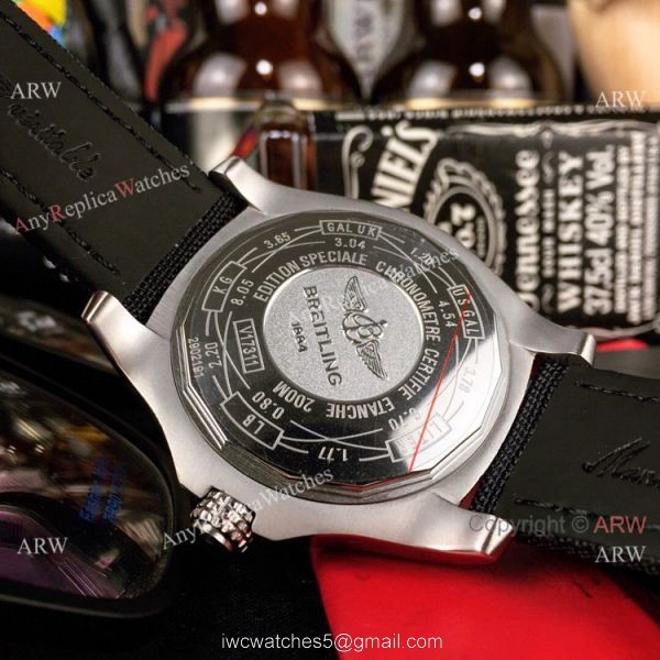 Fake Breitling Avenger II Seawolf Yellow Dial Watch For Sale 8