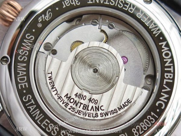 Mont Blanc Clone Star Legacy Moonphase Rose Gold Watch Montblanc AAA Watches 8