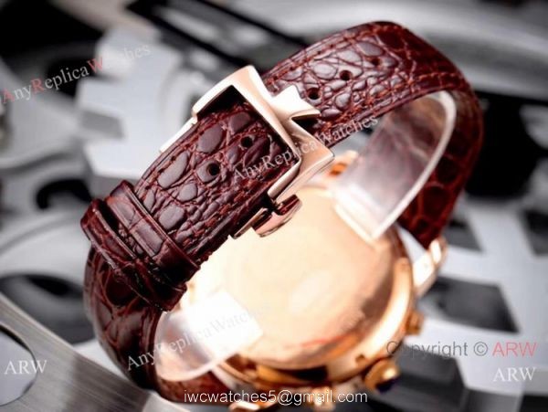 Copy Vacheron Constantin Geneve Chronograph Watches Rose Gold 8
