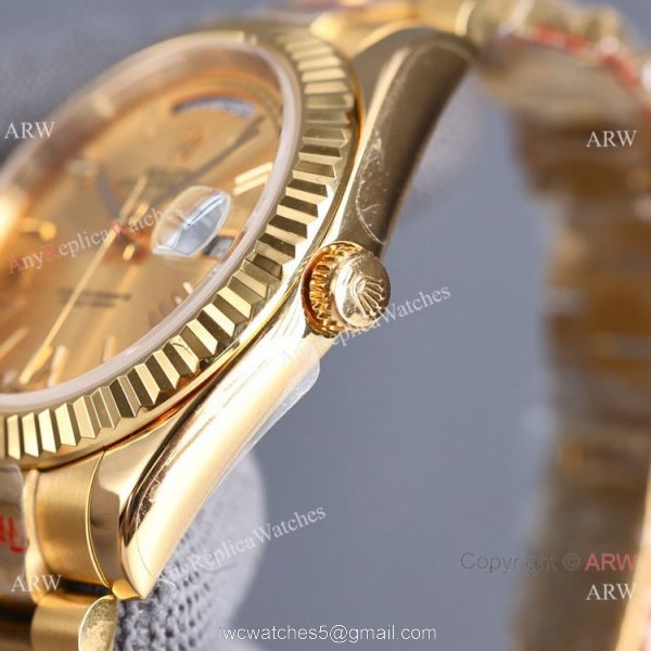 Swiss Quality Rolex Day Date 2 Citizen 8215 Gold Presidential Watch Super AAA Case 8