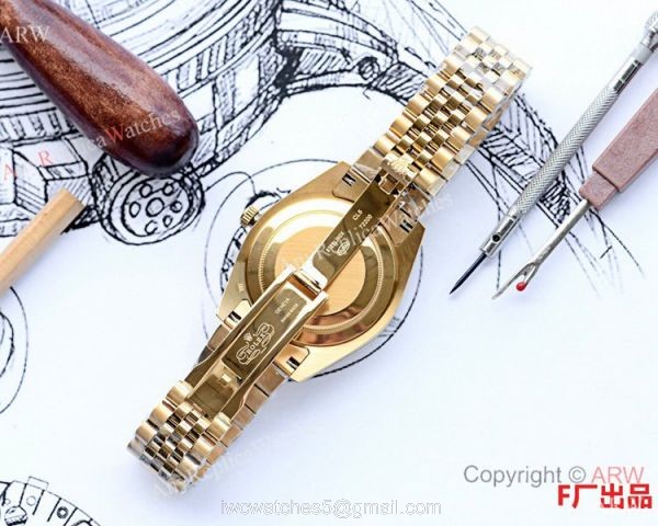 NEW UPGRADED Copy Rolex Datejust 2 Yellow Gold Watches 41mm 8