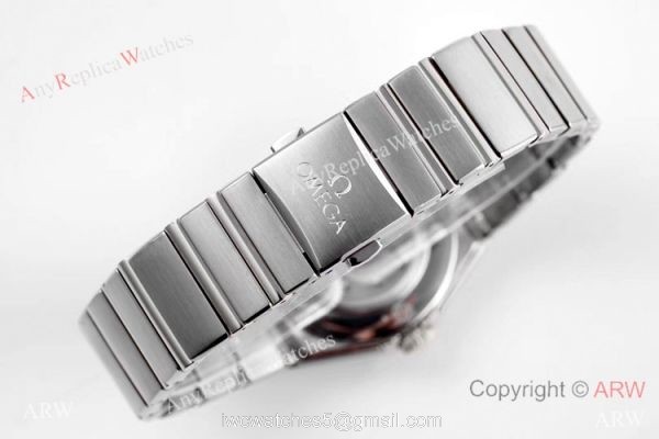 NEW! Swiss Grade Copy Omega Constellation 28mm Watch White MOP Dial 8