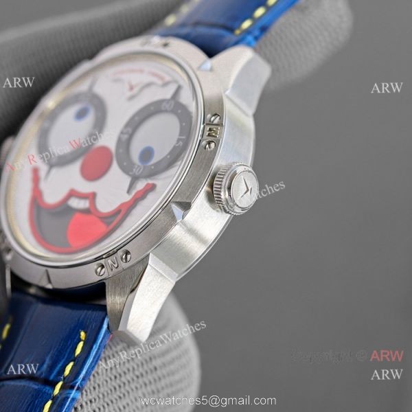Swiss Copy Konstantin Chaykin Joker Dracula Watches Leather Strap 42mm 8