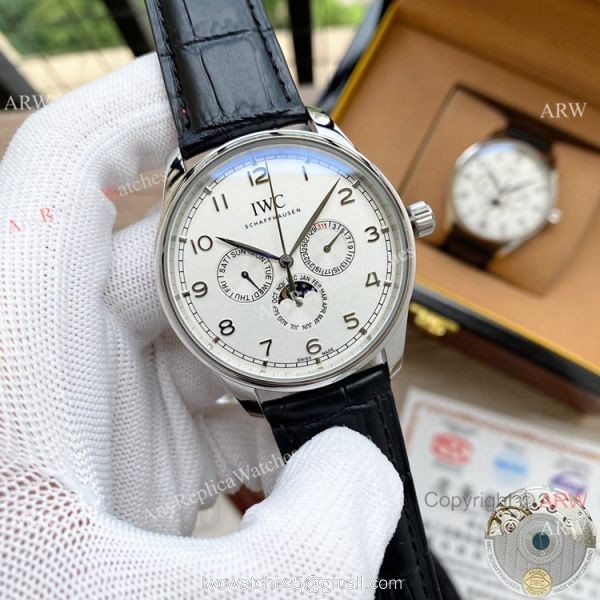 2020 New! IWC Portugieser Perpetual Calendar Watches Rose Gold 8