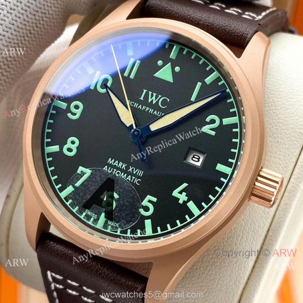 2020 New IWC Pilot Mark XVIII Watches Rose Gold CasE 8