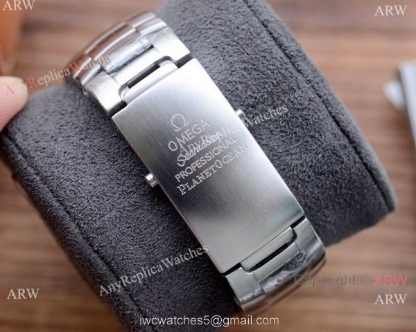 Best Copy Omega Planet Ocean 600m Chronograph Orange Bezel Watches 8