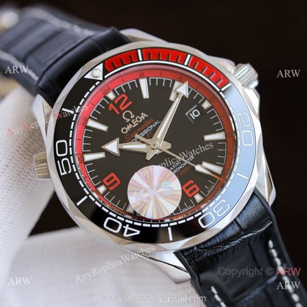 Best Quality Omega Seamaster Planet Ocean Automatic Watches Gray Face 8
