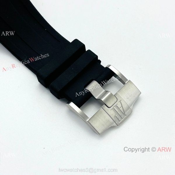 JF Factory Replica Audemars Piguet Divers Swiss 3120 Watch Silver and Black 8