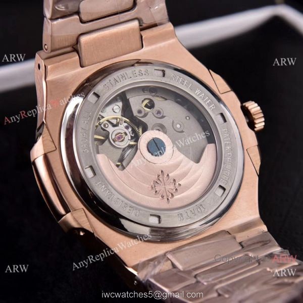Copy Patek Philippe Nautilus 40mm Watches New Purple Dial 8