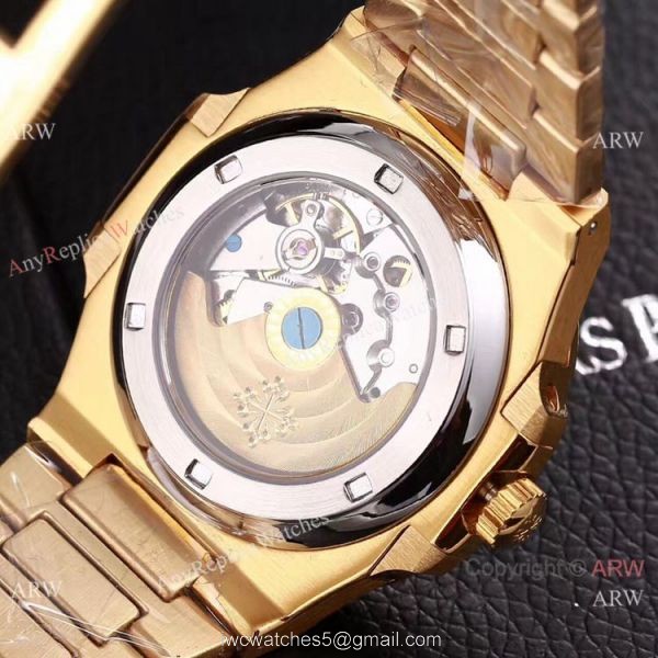 Knockoff Patek Philippe Nautilus All Gold Watches 40m 8