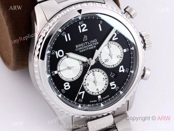 2021 New! Swiss Grade 1 Breitling Premier B01 7750 Chronograph Watch Men 8
